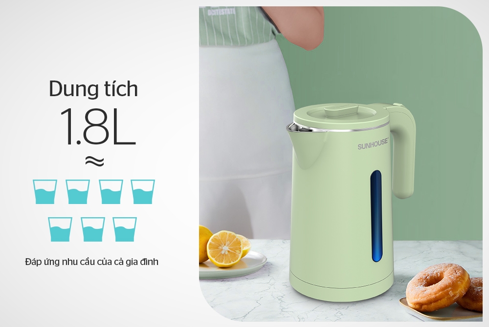 a ?m dun sieu to ?c inox 2 lo ?p 1 8 li ?t sunhouse shd1353