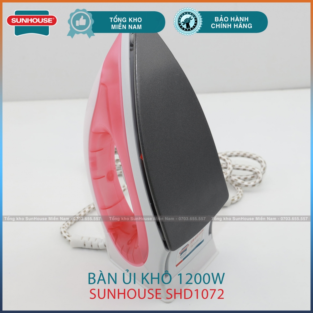 ban ui dien 1200w pink color shd1072