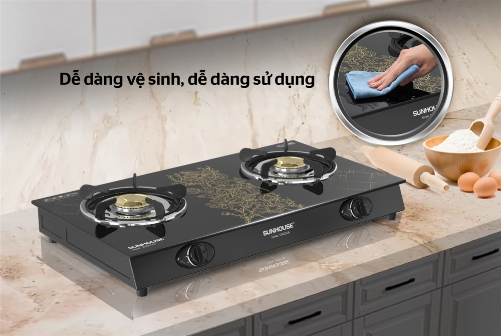 be ?p ga duong ki ?nh sunhouse shb2106