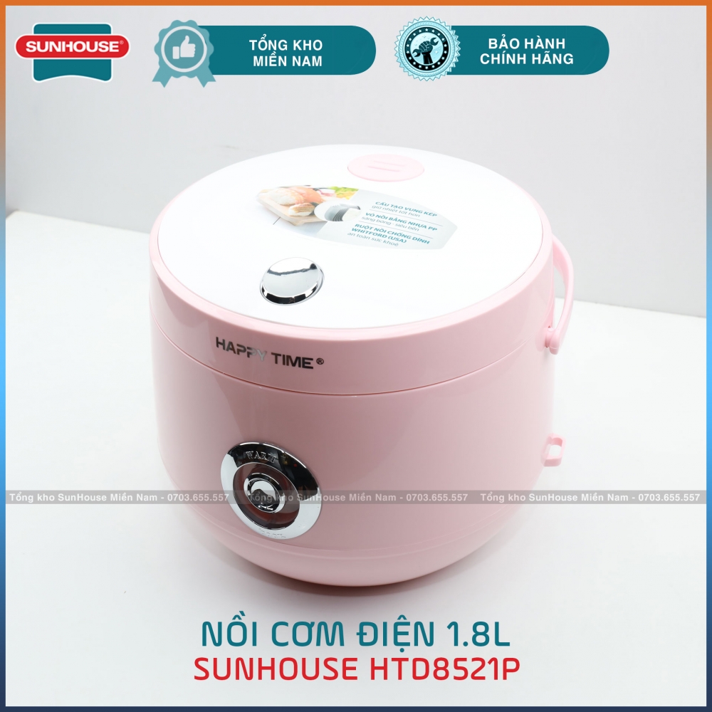 noi com dien 18l pink color htd8521p