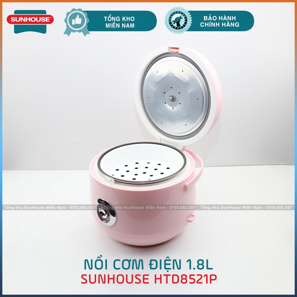 noi com dien 18l pink color htd8521p