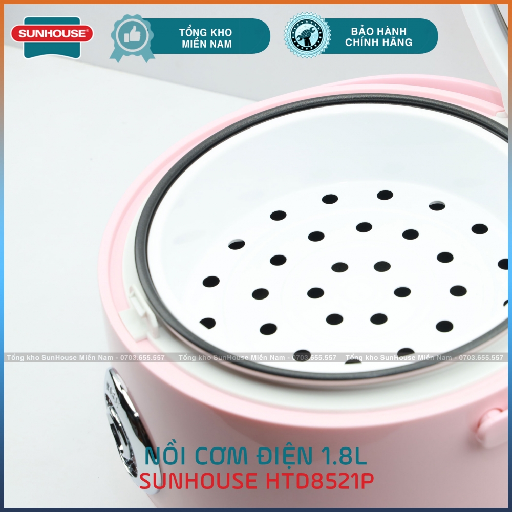 noi com dien 18l pink color htd8521p