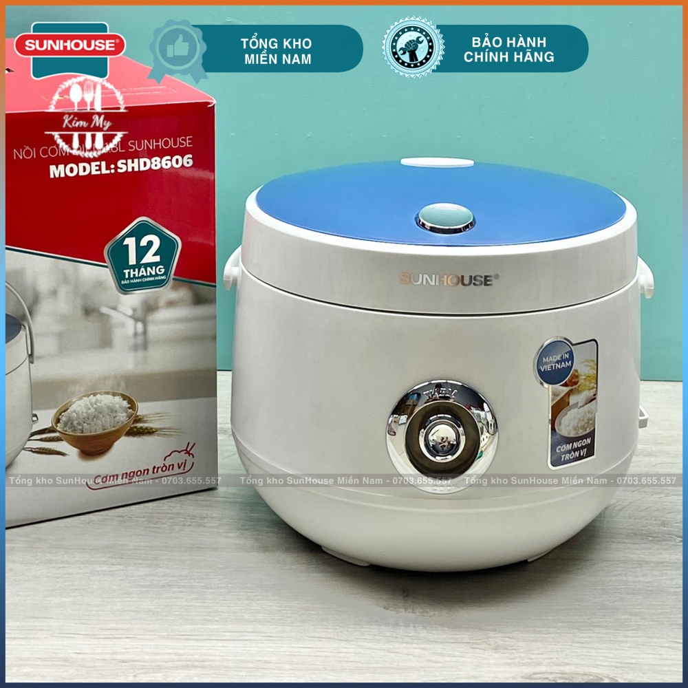noi com dien 18l white color shd8606