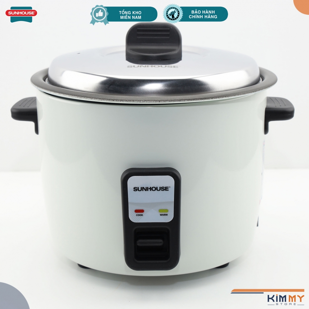 noi com dien nap roi 18l   white color