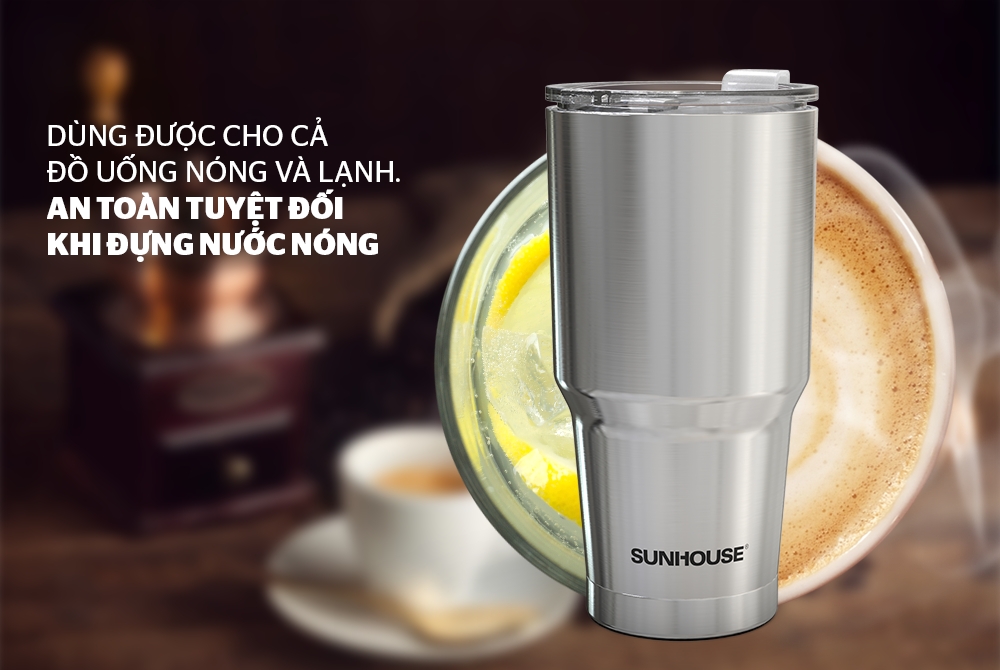 bi ?nh giu ? nhie ?t inox 304 sunhouse 900ml ks tu900i