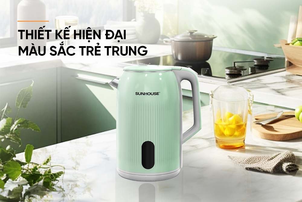 a ?m dun sieu to ?c inox 2 lo ?p 2 8 li ?t sunhouse shd1364