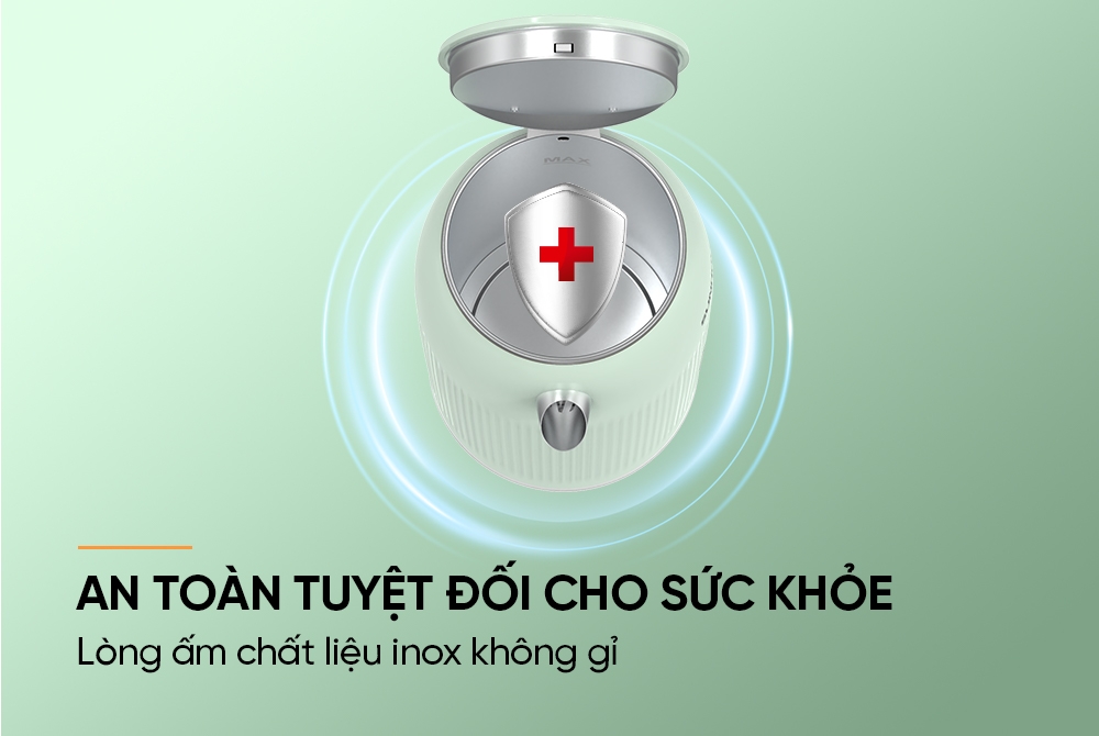 a ?m dun sieu to ?c inox 2 lo ?p 2 8 li ?t sunhouse shd1364
