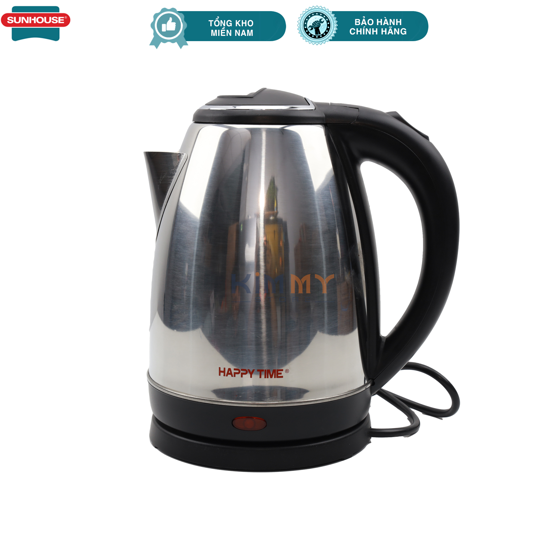 Ấm đun Inox 1.8L HTD1081/1088