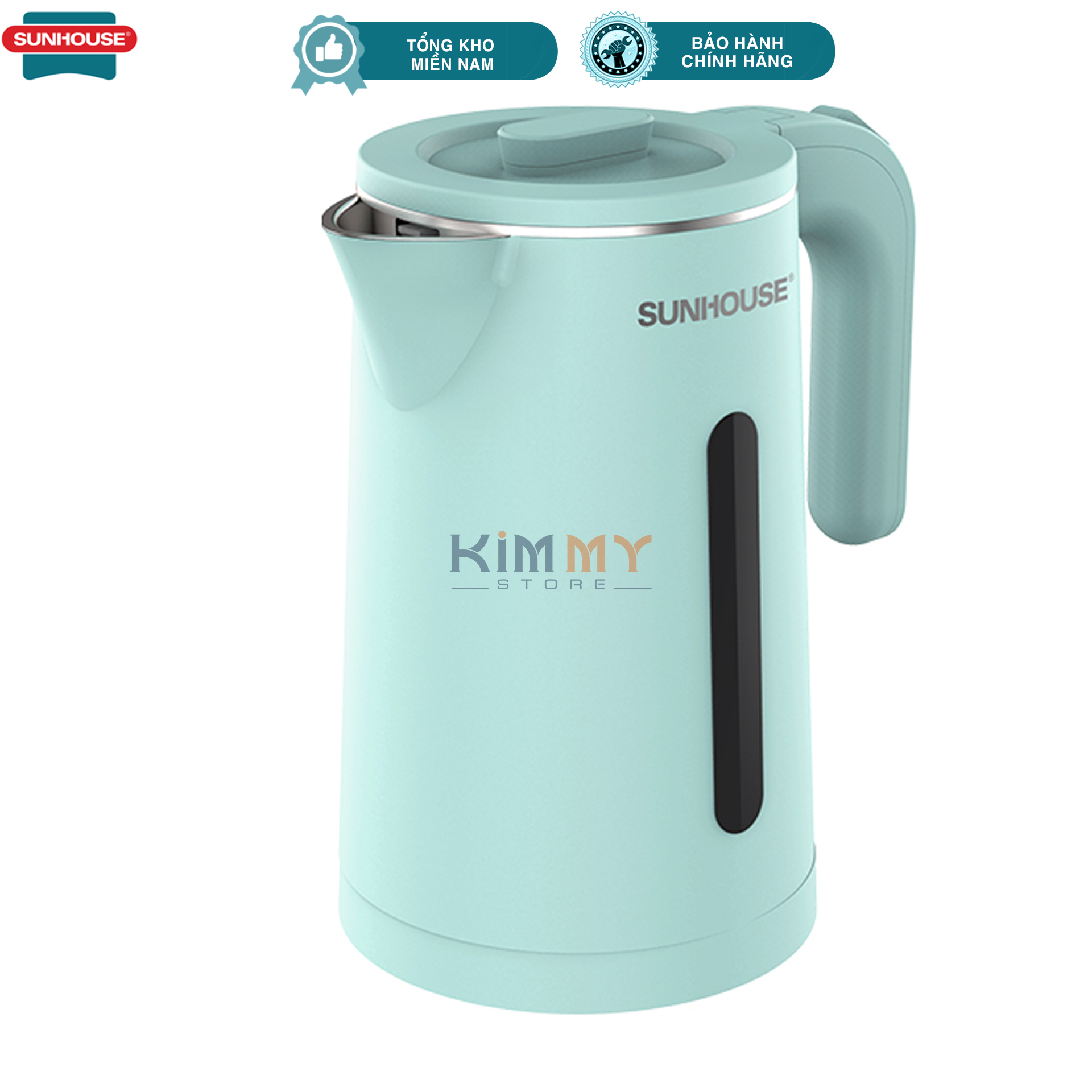 Ấm đun siêu tốc 2 lớp Sunhouse SHD1351 Dung tích 1.8L