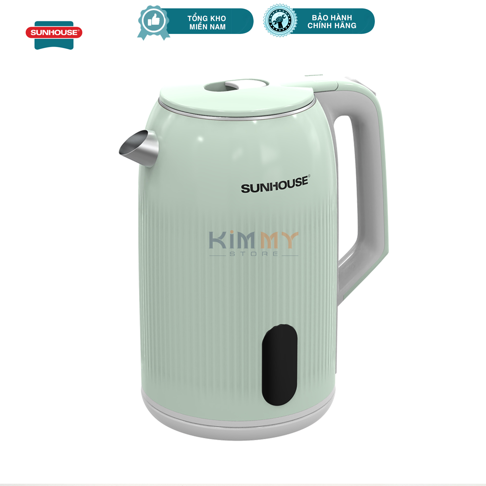 Ấm siêu tốc 2.8L 2 lớp Sunhouse SHD1364 - 1500W