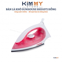 Bàn ủi khô SUNHOUSE SHD1072 Hồng