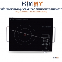 Bếp hồng ngoại cảm ứng SUNHOUSE SHD6017 - Tặng kèm vỉ nướng