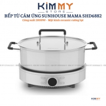 Bếp từ đơn SUNHOUSE MAMA SHD6882 - Tặng kèm nồi lẩu
