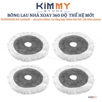 Bông lau nhà xoay 360 độ SUNHOUSE thế hệ mới KS-CO260S