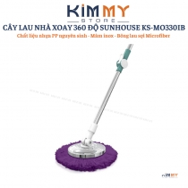 Cây lau nhà xoay 360 độ Sunhouse KS-MO330IB