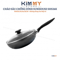 Chảo sâu chống dính SUNHOUSE SHS26K