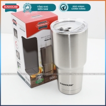 ly giu nhiet inox 900ml kem nap