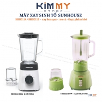 Máy xay sinh tố SUNHOUSE SHD5112 xanh