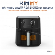 Nồi chiên không dầu 6.5 lít SUNHOUSE SHD4030