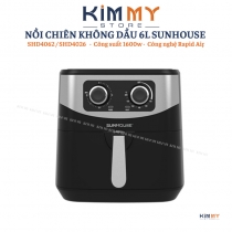 Nồi chiên không dầu 6L SUNHOUSE SHD4062