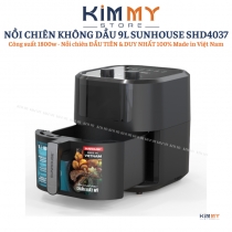 Nồi chiên không dầu 9 lít SUNHOUSE SHD4037