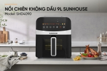 Nồi chiên không dầu 9 lít SUNHOUSE SHD4090