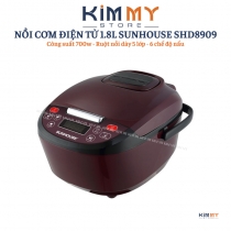 Nồi cơm điện tử 1.8L SUNHOUSE SHD8909