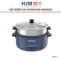 Nồi lẩu điện 3.5L SUNHOUSE SHD4524
