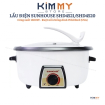 Nồi lẩu điện SUNHOUSE SHD4521 dung tích 3 Lít