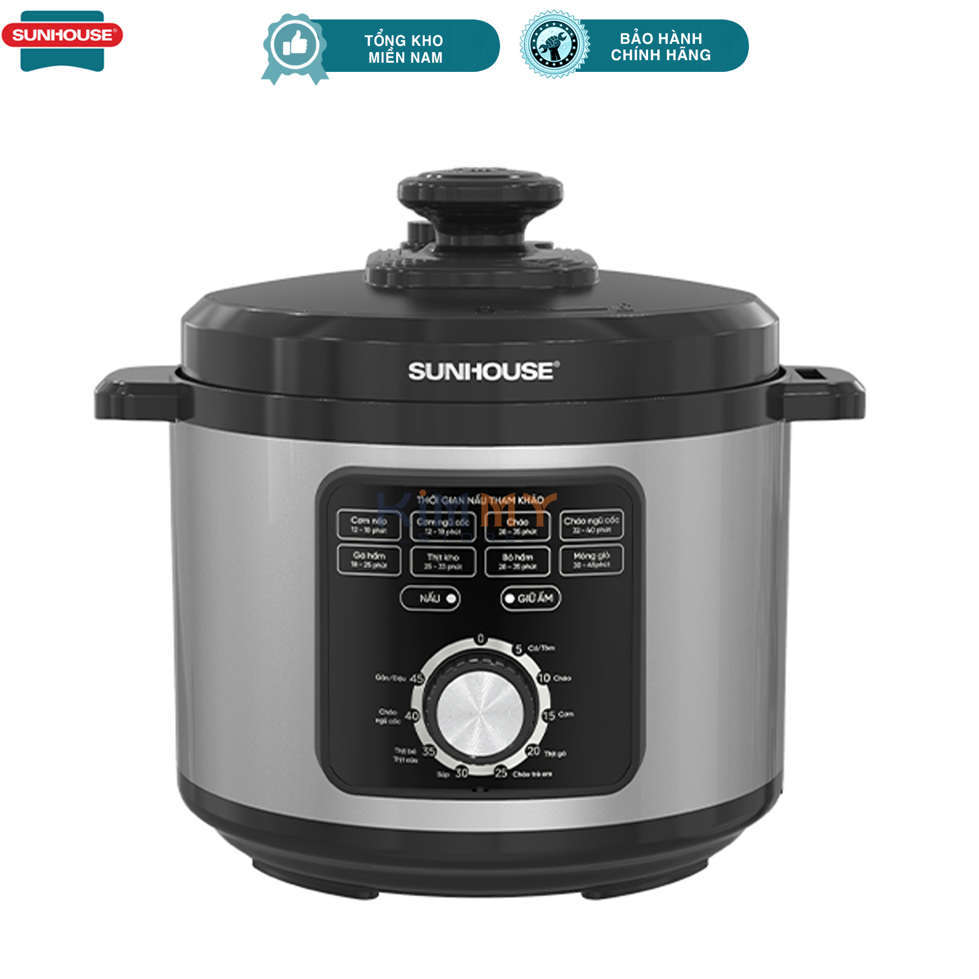 Nồi cơm áp suất đa năng 5L Sunhouse SHD1551 - 900W