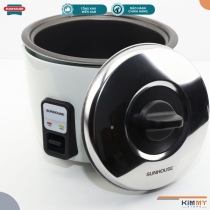 noi com dien nap roi 18l   white color
