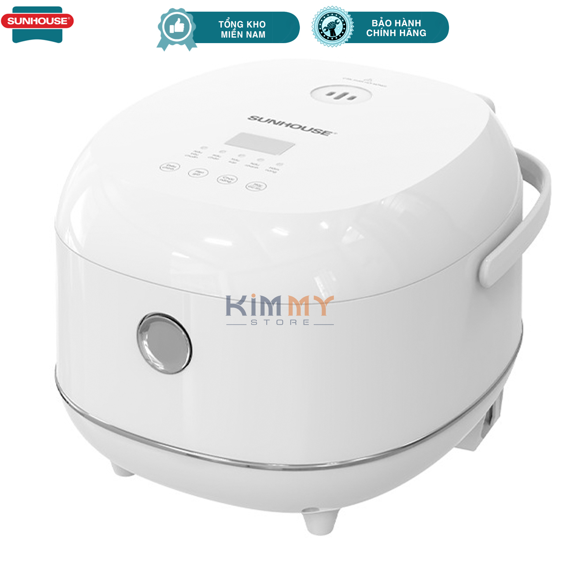 Nồi cơm điện tử 1L - Lòng nồi niêu INOX 304 Sunhouse SHD8803