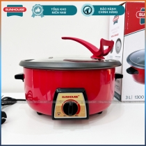 noi lau da nang 3l   1300w   red color   shd4520