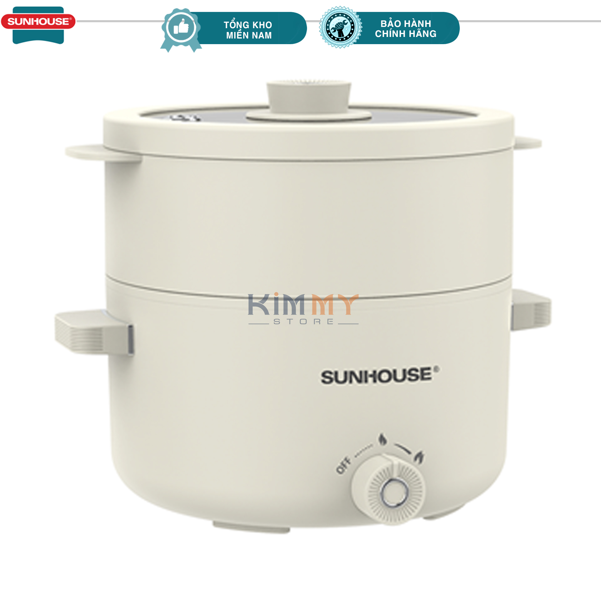 Nồi lẩu & hấp đa năng 2L Sunhouse SHD4517