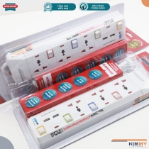 o cam dien 2500w   3 jack cap dien   2 usb